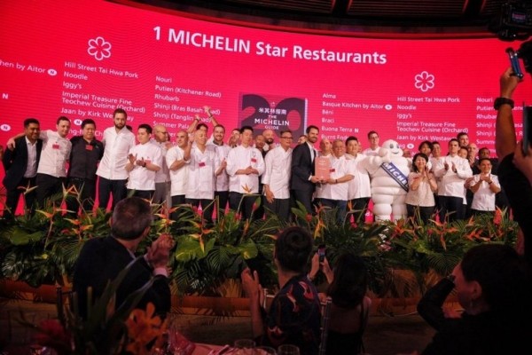 French restaurants Les Amis and Odette get three Michelin stars for the first time French restaurants Les Amis and Odette get three Michelin stars for the first time