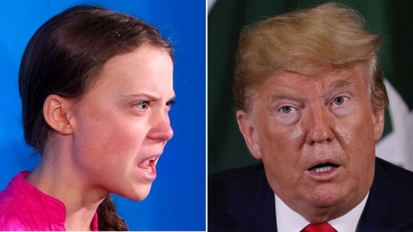 Greta Thunberg hits back at Trump for 'mocking her' on Twitter
Greta Thunberg hits back at Trump for 'mocking her' on Twitter