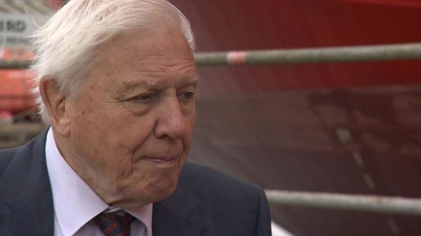 
Not Boaty McBoatface! Royals officially name ship after Attenborough
