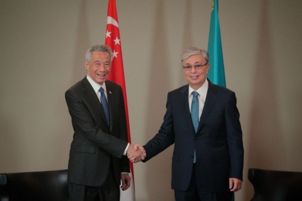 PM Lee Hsien Loong meets leaders of Moldova, Kazakhstan and Iran