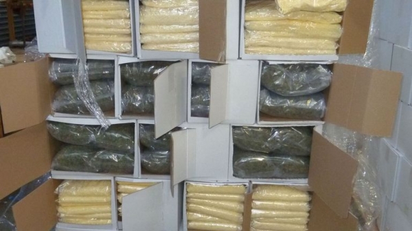 Dutch smugglers used gone-off pizza cheese to hide £5m cannabis stash
Dutch smugglers used gone-off pizza cheese to hide £5m cannabis stash
