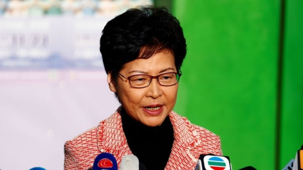 Hong Kong: Record turnout in elections seen as poll on pro-democracy protests
Hong Kong: Record turnout in elections seen as poll on pro-democracy protests