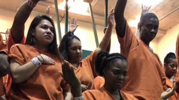 Kanye West performs songs from Jesus Is King for tearful prison inmates
Kanye West performs songs from Jesus Is King for tearful prison inmates