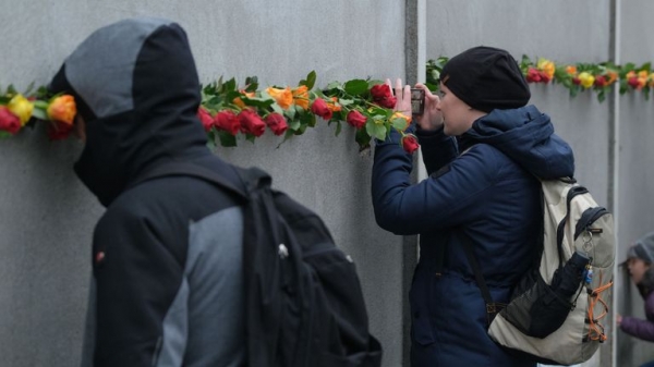 No wall too high to be broken down, says Angela Merkel on Berlin Wall anniversary
No wall too high to be broken down, says Angela Merkel on Berlin Wall anniversary