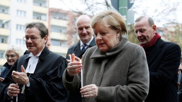 No wall too high to be broken down, says Angela Merkel on Berlin Wall anniversary
No wall too high to be broken down, says Angela Merkel on Berlin Wall anniversary