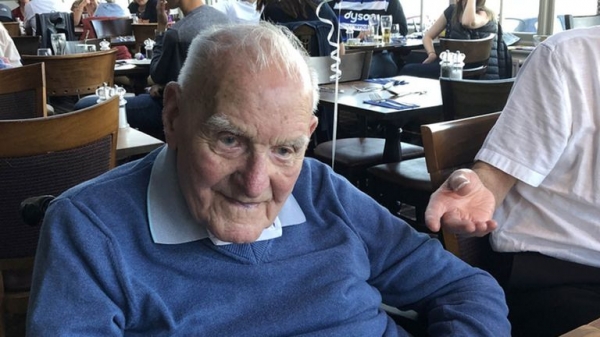 
Remembrance Sunday: Blind veteran, 104, will be oldest to march at the Cenotaph this year
